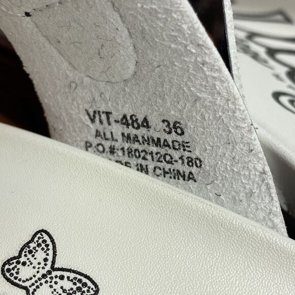 Alegria Vita Sugar Skulls Slide Sandals Size 36 | 6-6.5 - Picture 11 of 14